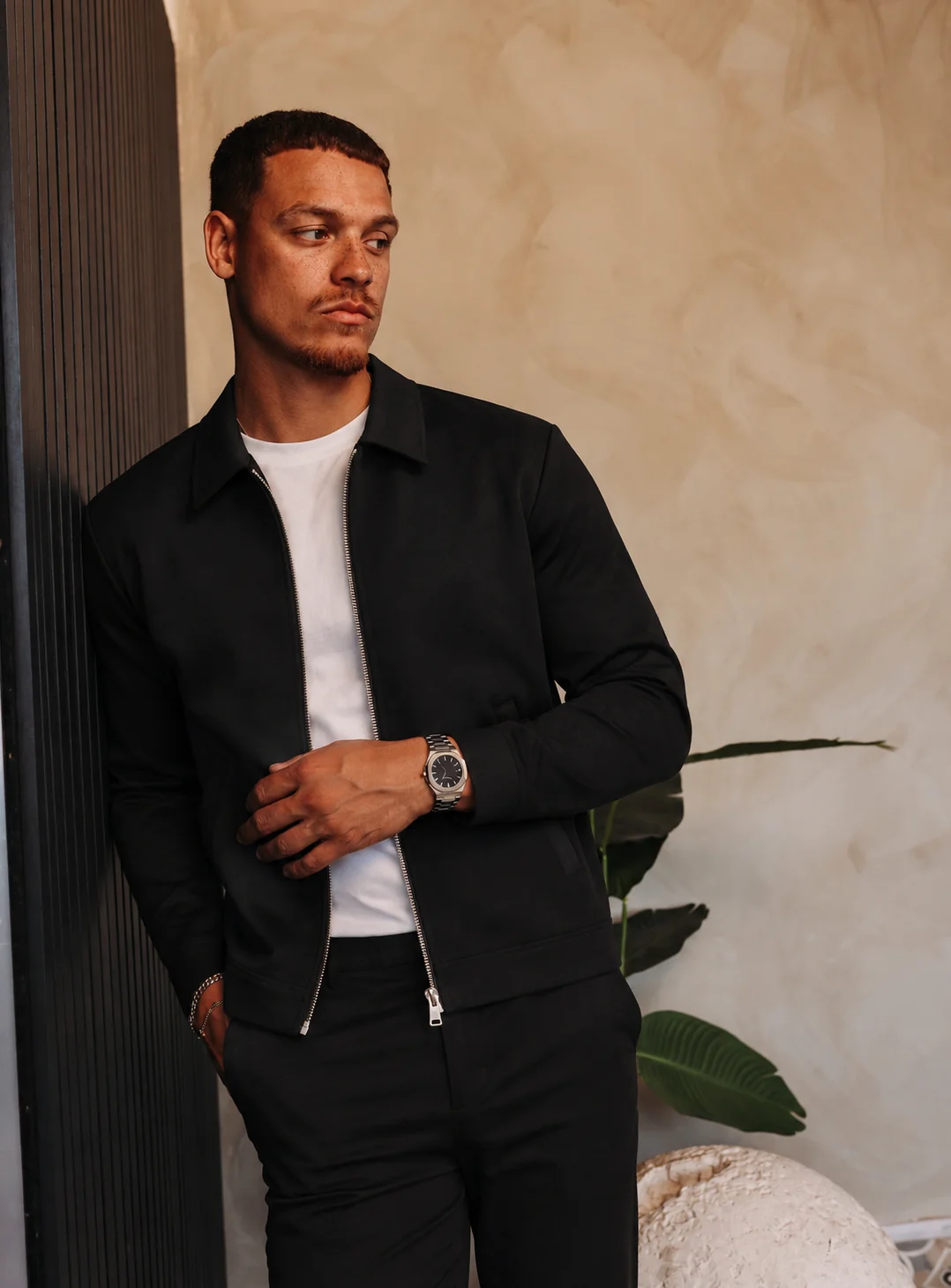 Core Zip Jacket Black