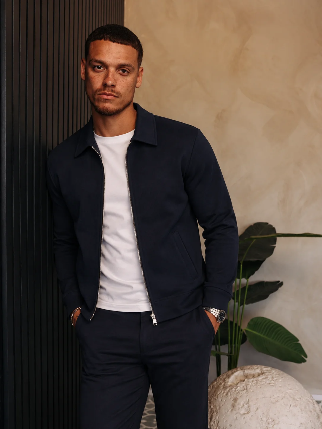 Core Zip Jacket Navy