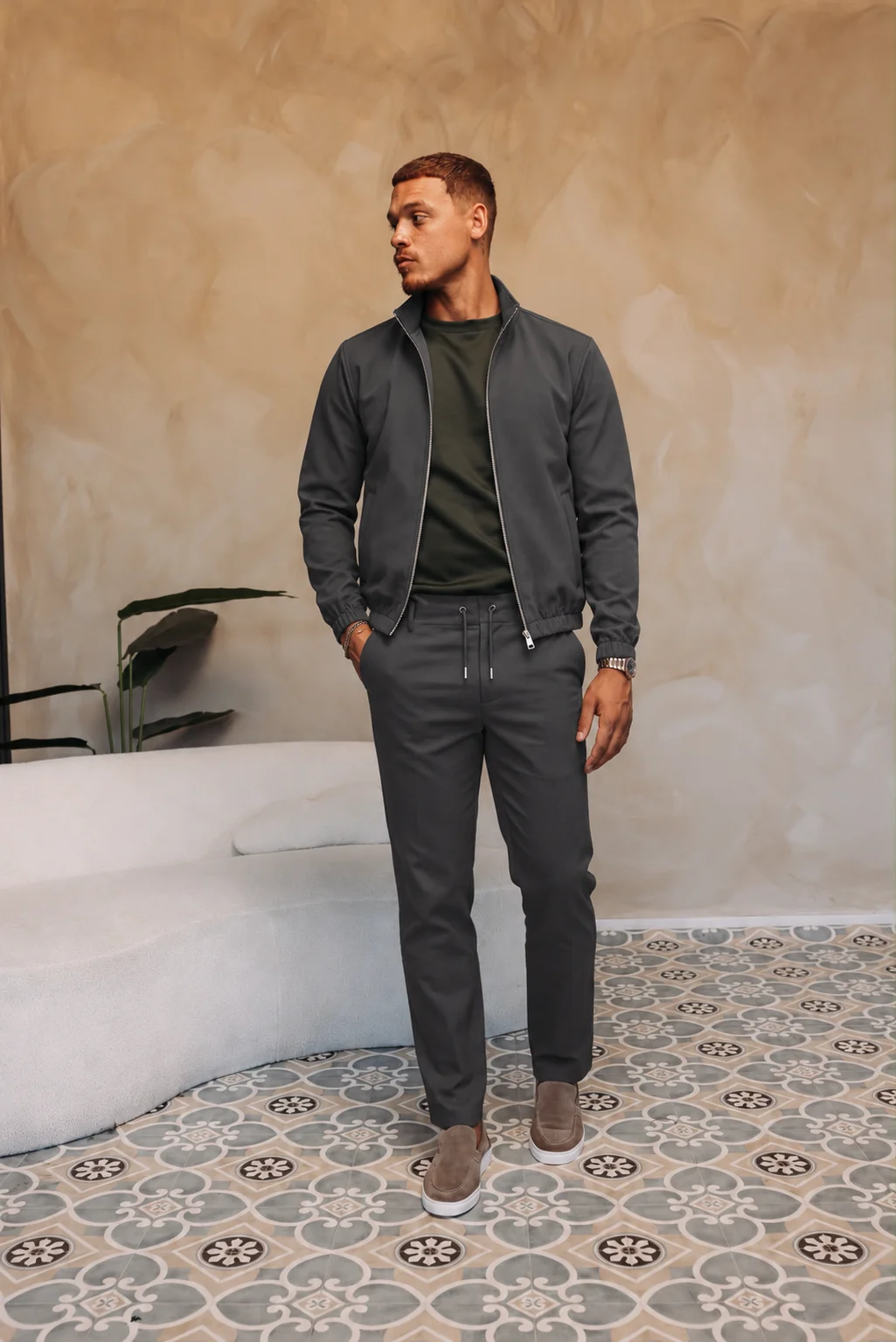 Monza Jacket Grey