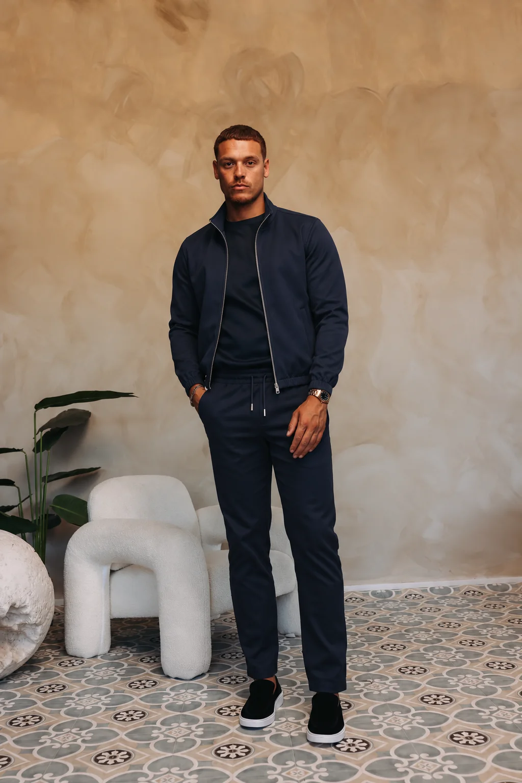 Monza Jacket Navy