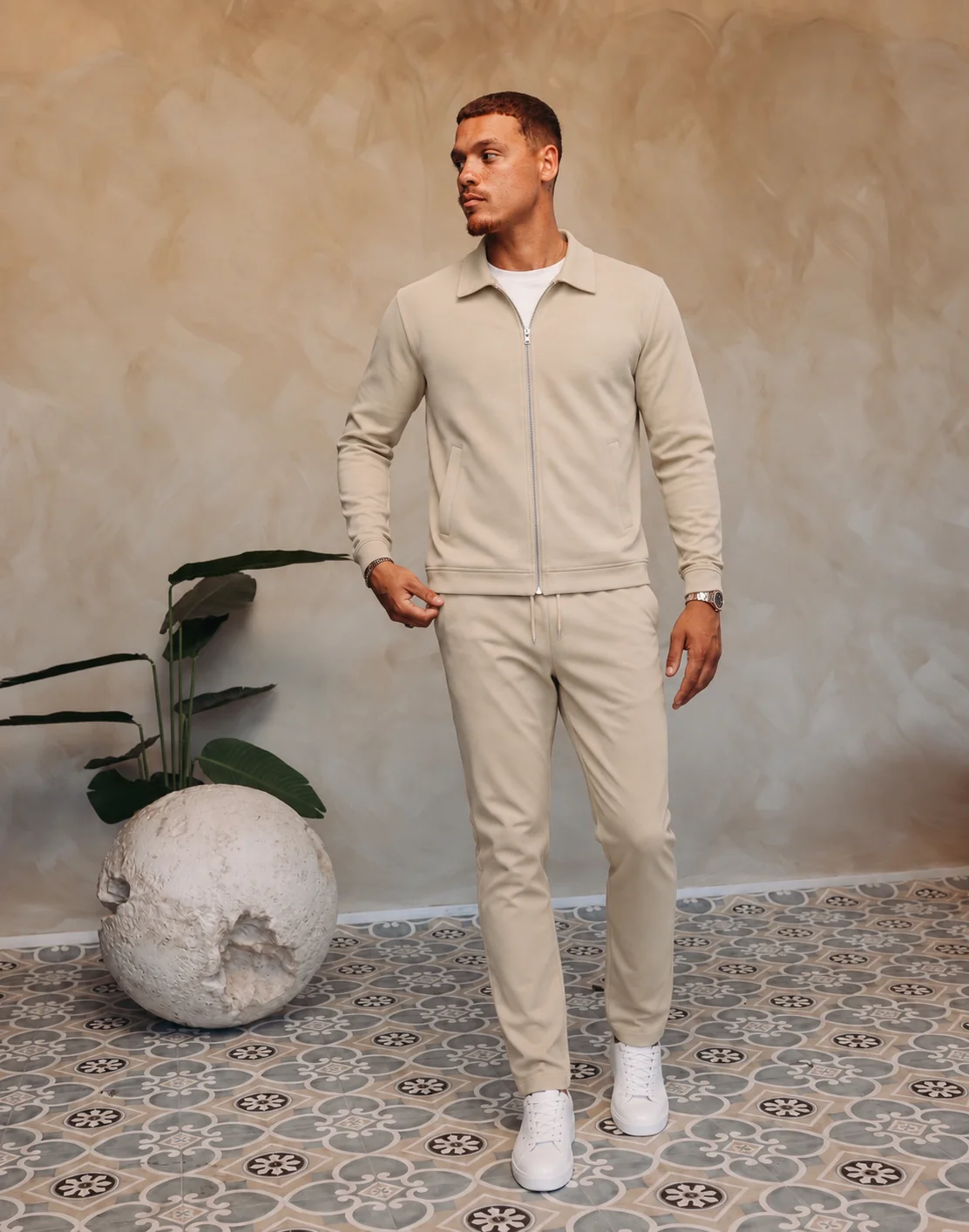 Tech Suit | Beige